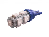 Светодиодная авто лампа T10-5050-9SMD 24V синий 11x31мм 9 диодов LEDUA