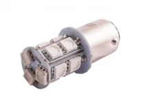 Светодиодная автолампа T25-5050-13SMD 1157 красный 12V LEDUA