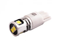 Автолампа T10-3030-5SMD 10-30V 6500K белая 5диодов 31.2x10.5мм 50000ч LEDUA