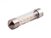 Світлодіодна автомобільна лампа S85 41x8.5мм (10 шт) 1515 6500K 12V білий LEDUA