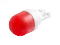 Светодиодная авто лампа T10-5630-2SMD красная керамическая 12V 2LED LEDUA