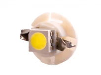 Светодиодная авто лампа T5-B8.4-1SMD-5050 12V белый 6500K 11.9x12мм LEDUA
