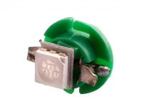 Світлодіодна автомобільна лампа T5-B8.4-1SMD-5050 зелена 12V 1LED 5050 LEDUA