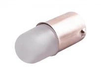 Светодиодная авто лампа BA9S-COB1 зеленый 24V COB цоколь BA9S LEDUA