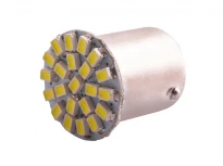 Светодиодная автолампа T25-1206-22SMD 1157 24V белый 6500K 18x21mm 50000ч LEDUA