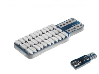Світлодіодна автолампа T10 3014 33SMD синя 12V 33 діоди емулятор LEDUA