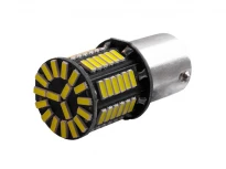 Светодиодная автолампа T25-4014-66SMD 1156 белый 12V 66SMD 4014 6500K 39.2x19мм LEDUA