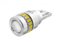 Светодиодная авто лампа T10-4014/3030 18+1 SMD 10-30V 6500K белый 27.8x12мм LEDUA