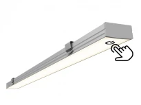 Світильник світлодіодний накладний Омега Майстер 1200 мм 12V 4500K сенсорний IP20 анодований алюміній сірий LEDUA