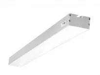 Світильник світлодіодний накладний лінійний N23-1-500 220V 28.8W 1800lm 4000K механічний сірий анодований алюміній пластик LEDUA