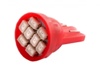 Светодиодная авто лампа T10-1206-8SMD красная 12V (8 шт) 1206 T10 LEDUA