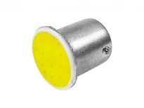 Светодиодная авто лампа T25-1156 COB 12V 6500K белый 21.6x19.2мм LEDUA