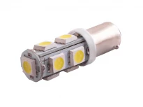 Світлодіодна автолампа BA9S-5050-9SMD 9 діодів 24V 6500K 11x37 LEDUA
