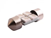 Автомобильная светодиодная лампа S85 11х31мм 4х5050 синяя 24V LEDUA