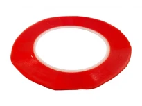 Скотч 8-0901 двухсторонний прозрачный 2мм 25м LEDUA