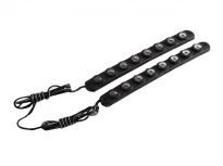 Денні ходові вогні HDX-D053 гнучкі 12V 8W 6500K IP65 170x20x14мм 8x2LED пластик LEDUA
