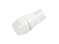Светодиодная авто лампа T10-1SMD фарфоровая синяя 12V COB 1 диод LEDUA