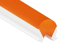 Неоновий помаранчевий розсіювач 8х9 мм LEDUA