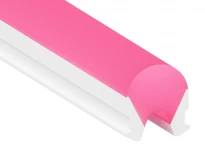 Розсіювач для неону 8х9 мм рожевий LEDUA