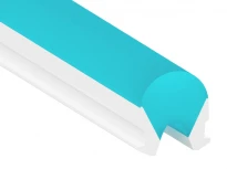 Неоновий розсіювач 8×9 мм льодяно-блакитний LEDUA