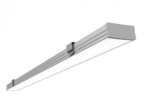 Світильник накладний лінійний 2000 мм 16W 6500K 5V USB 2 м сірий, анодований алюміній та пластик, без вимикача LEDUA