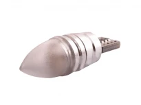 Светодиодная автолампа T10-HP-3pcs COB 1диод 1W 12V T10 синий LEDUA