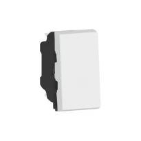 Выключатель кнопочный 1 модуль 6А 250V антибактериальный MOSAIC NEW 078714L белый Legrand