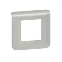 Рамка 1 модуль 1 пост MOSAIC NEW 079311L алюміній Legrand