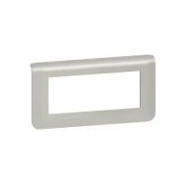 Рамка 5 модулів горизонтальна MOSAIC NEW 079315L алюміній Legrand