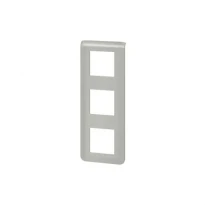 Рамка 3х2 модуля вертикальна MOSAIC NEW 079323L алюміній Legrand