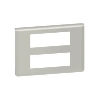 Рамка 2х6 модулів MOSAIC NEW 079336L алюміній Legrand