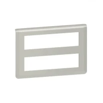 Рамка 2х8 модулів MOSAIC NEW 079337L алюміній Legrand