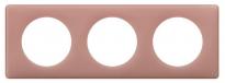 Трехпостовая рамка 066763 розовая пудра  Legrand Celiane