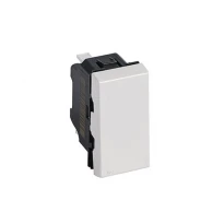 Переключатель 1 модуль 10А 250V MOSAIC NEW 278001L белый Legrand