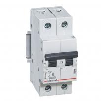 Автоматичний вимикач RX3 4,5кА 6А 2 полюси тип C 419694 Legrand