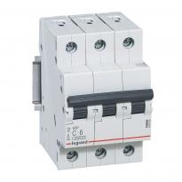 Автоматичний вимикач RX3 4,5кА 6А 3 полюси тип C 419705 Legrand