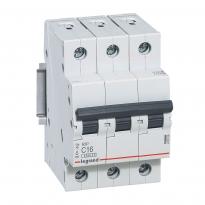Автоматичний вимикач RX3 4,5кА 20А 3 полюси тип C 419709 Legrand