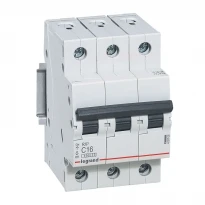Электроавтомат RX3 4,5кА 20А 3 полюса тип C 419709 Legrand