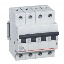 Автоматичний вимикач RX3 4,5кА 20А 4 полюси тип C 419742 Legrand
