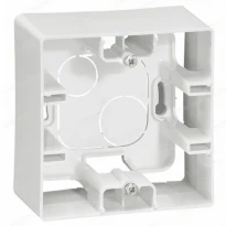 Коробка для накладного монтажа 1 пост белая Legrand Etika 672510