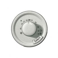 Лицьова панель термостата з датчиком для теплої підлоги титан 68549 Legrand Celiane
