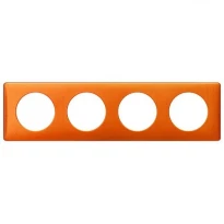 Рамка 4 поста оранж пунктум 68764 Legrand Celiane