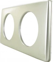 Рамка 2 поста титан 68902 Legrand Celiane