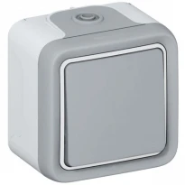 Механізм проміжного перемикача колір сірий IP55 Plexo 69716 Legrand
