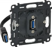 Механізм розетки USB для передачі даних IN'MATIC 753082 Legrand Valena