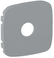 Лицьова панель телевізійної TV розетки алюміній 754767 Legrand Valena Allure