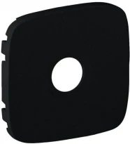 Лицьова панель телевізійної TV розетки чорна 754768 Legrand Valena Allure