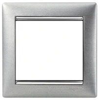 Рамка 1 пост алюминий матовый Legrand Valena 770331