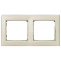 Рамка 2 поста жемчужный Legrand Valena 770482