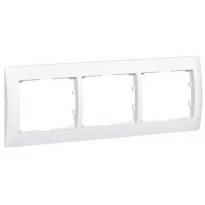 Рамка 3 поста белый Legrand Galea Life 771003
